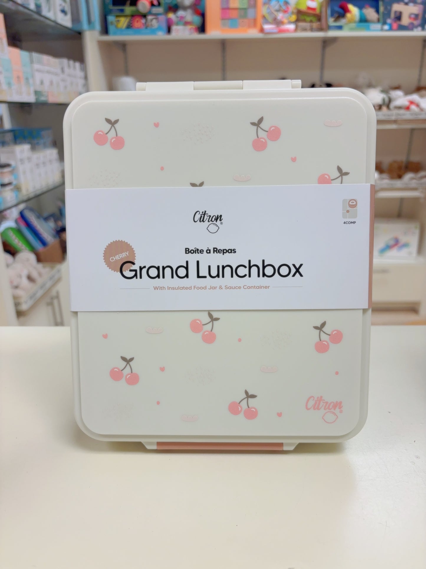 Lunchbox with Food Jar - Cherry - Hello Kids Baby Store