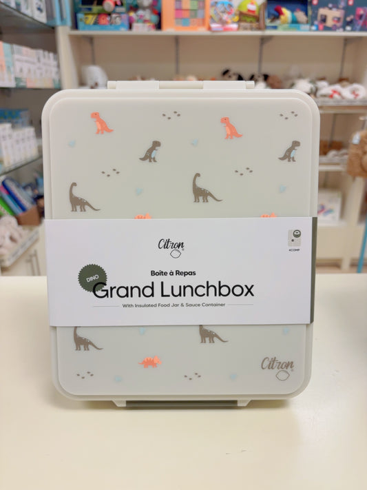 Lunchbox with Food Jar - Dino - Hello Kids Baby Store