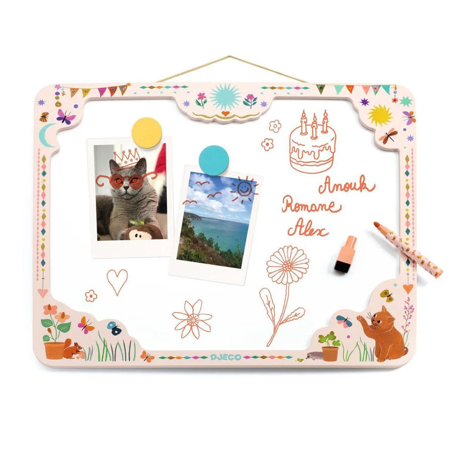 Djeco Magnetic board - Cat - Hello Kids Baby Store