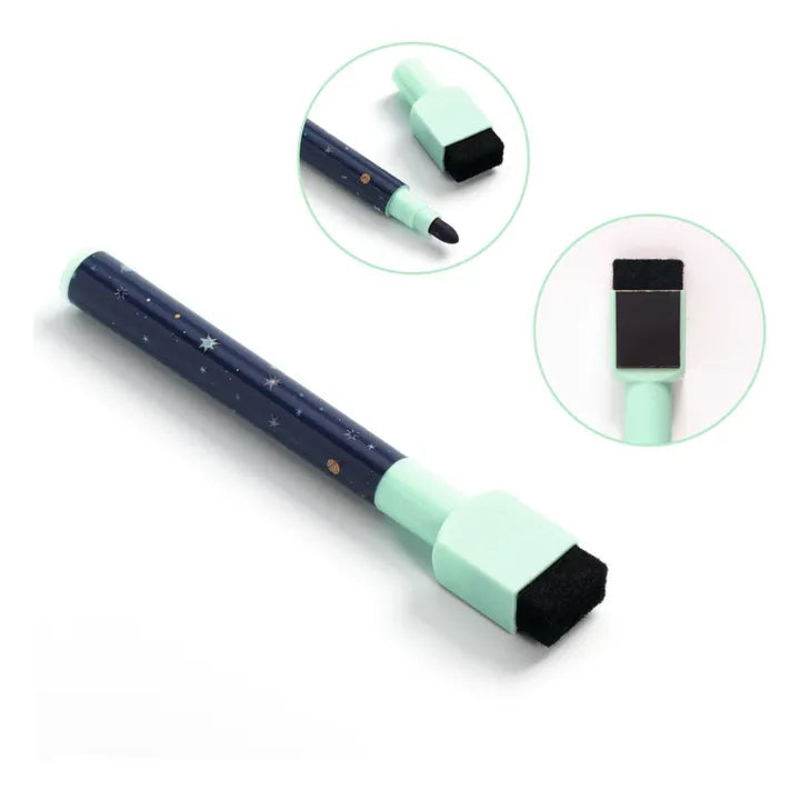 Djeco Magnetic board - Space - Hello Kids Baby Store