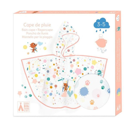 Rain cape 3-5 yo / Cat - Hello Kids Baby Store