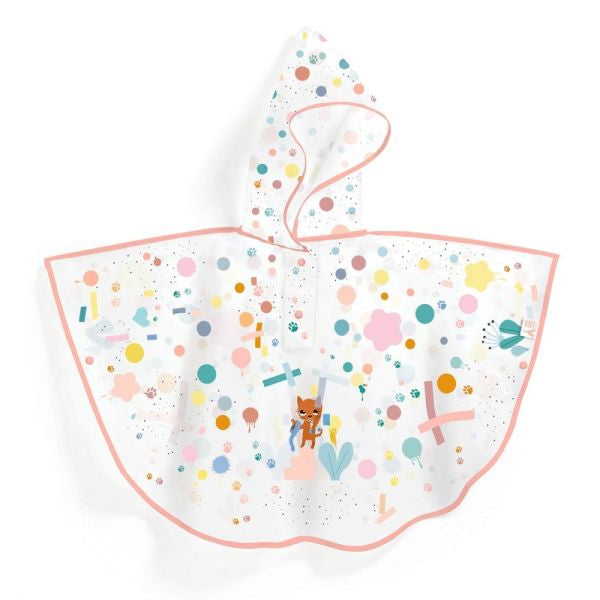 Rain cape 3-5 yo / Cat - Hello Kids Baby Store