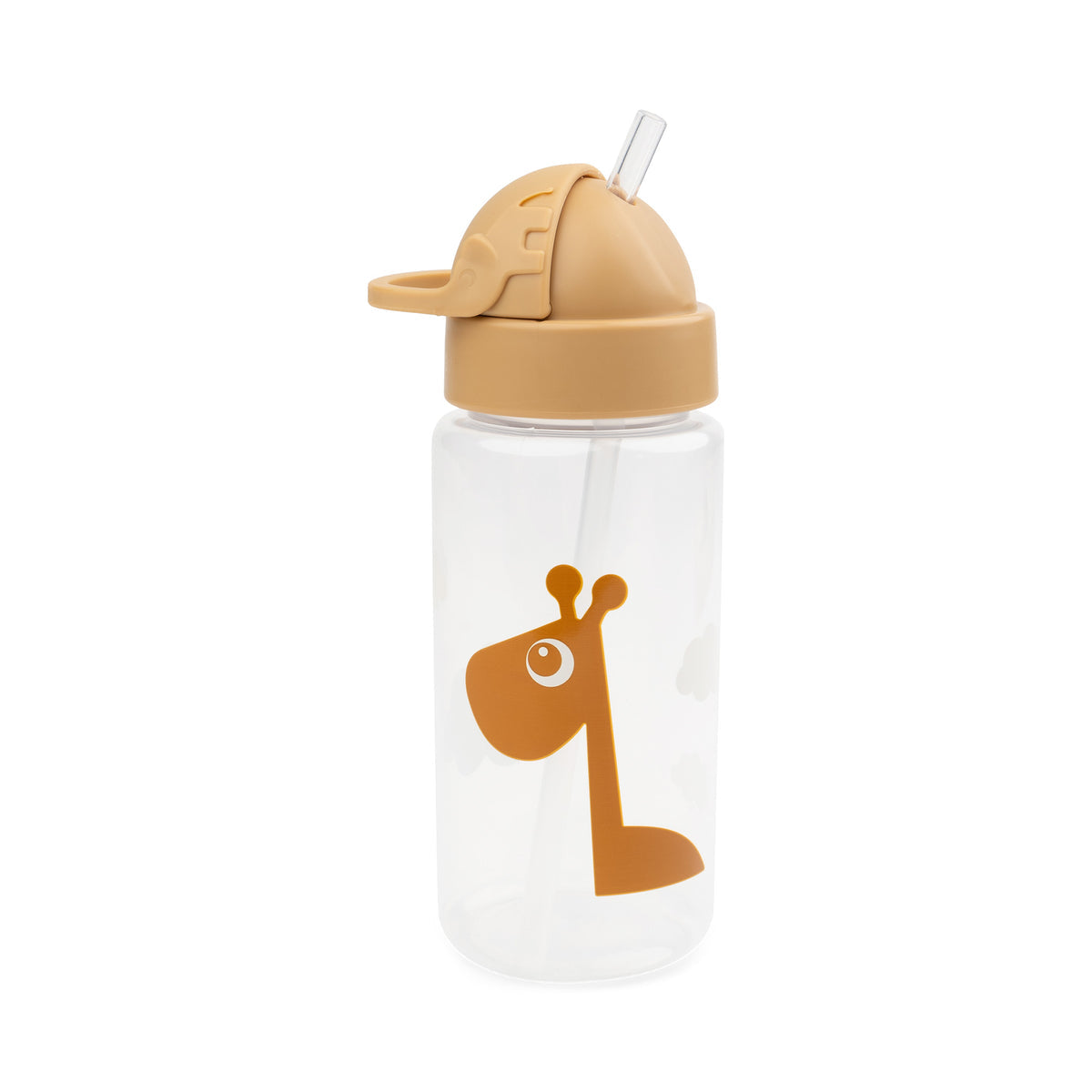 straw bottle - raffi - mustard - 350 ml - Hello Kids Baby Store