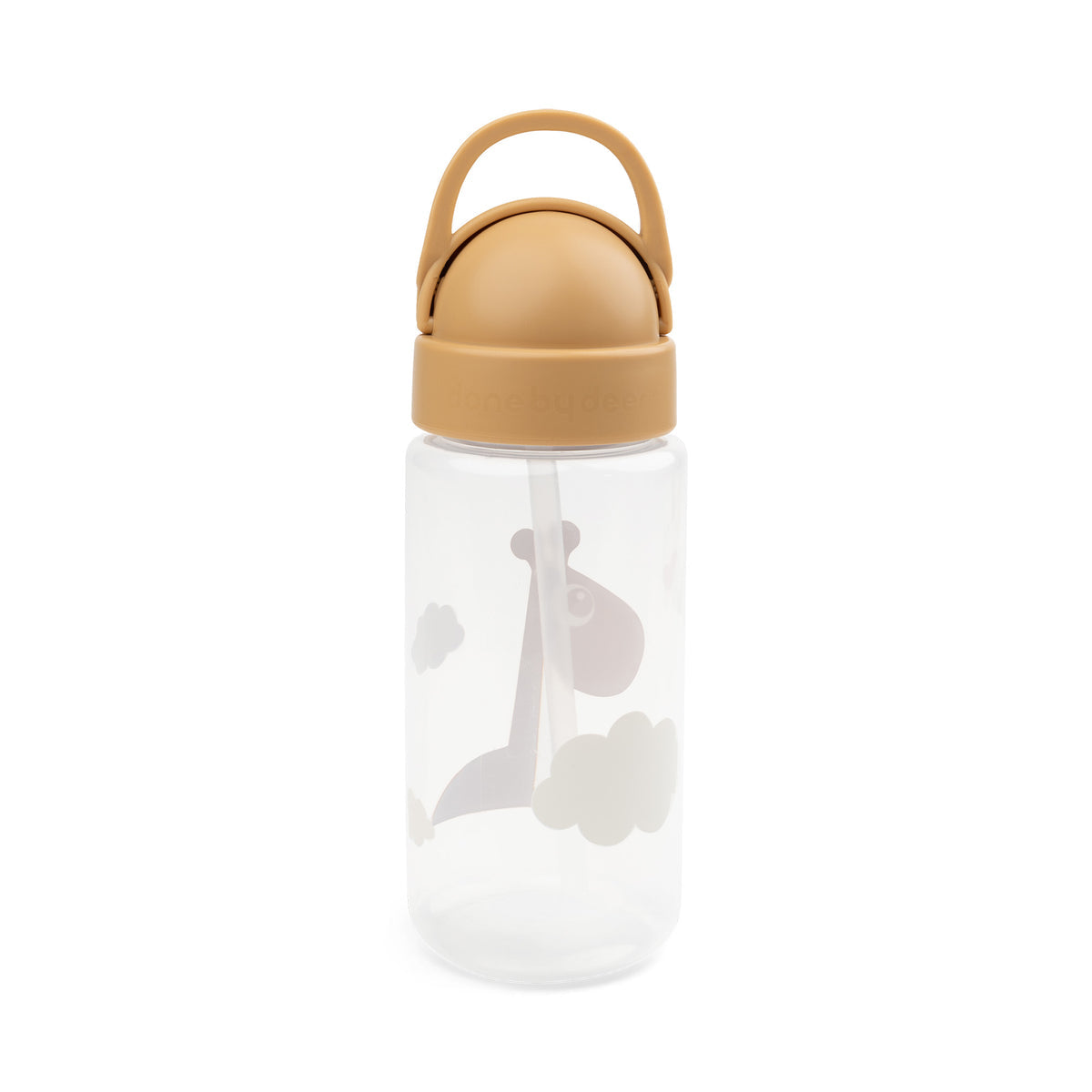 straw bottle - raffi - mustard - 350 ml - Hello Kids Baby Store