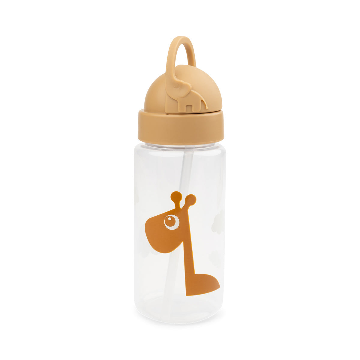 straw bottle - raffi - mustard - 350 ml - Hello Kids Baby Store