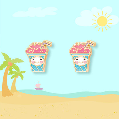 Enamel Earrings - Hello Kids Baby Store
