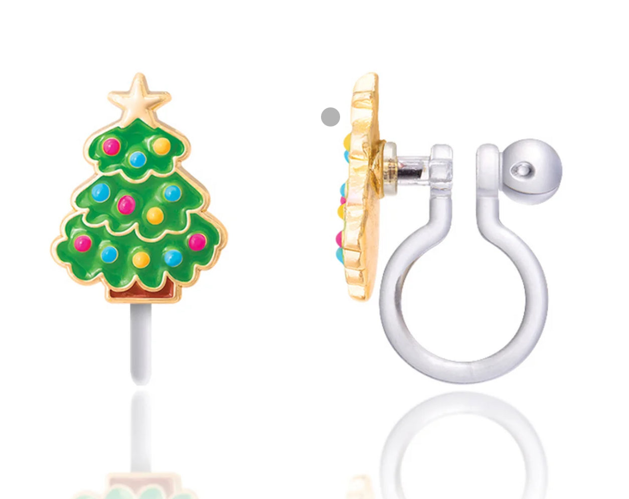 Enamel clip earrings - Hello Kids Baby Store