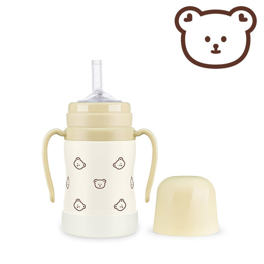 Grosmimi Stainless Straw Cup 300ML - Hello Kids Baby Store