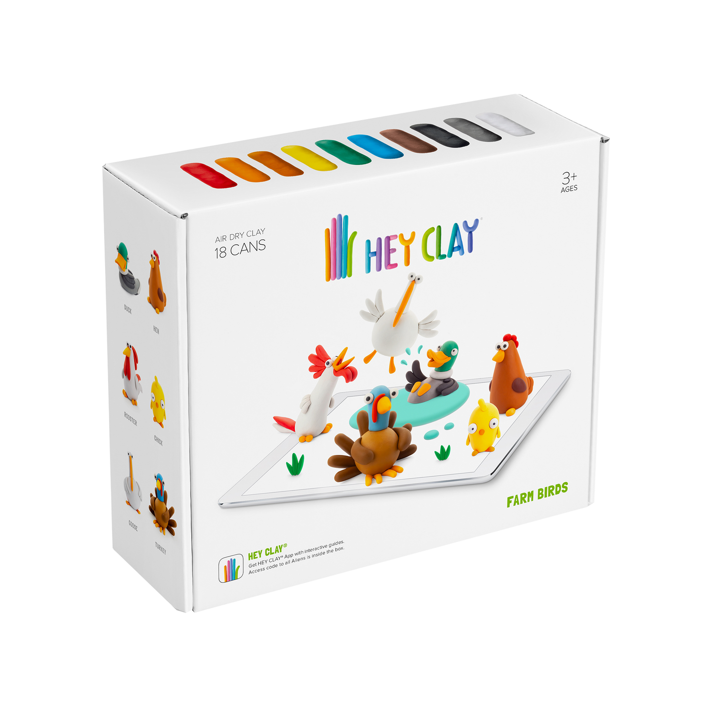 CLAY SET - FARM BIRDS - Hello Kids Baby Store