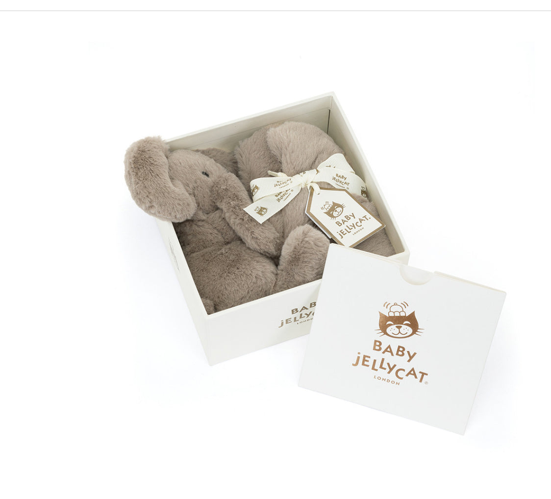 Jellycat Soother-Smudge Elephant - Hello Kids Baby Store