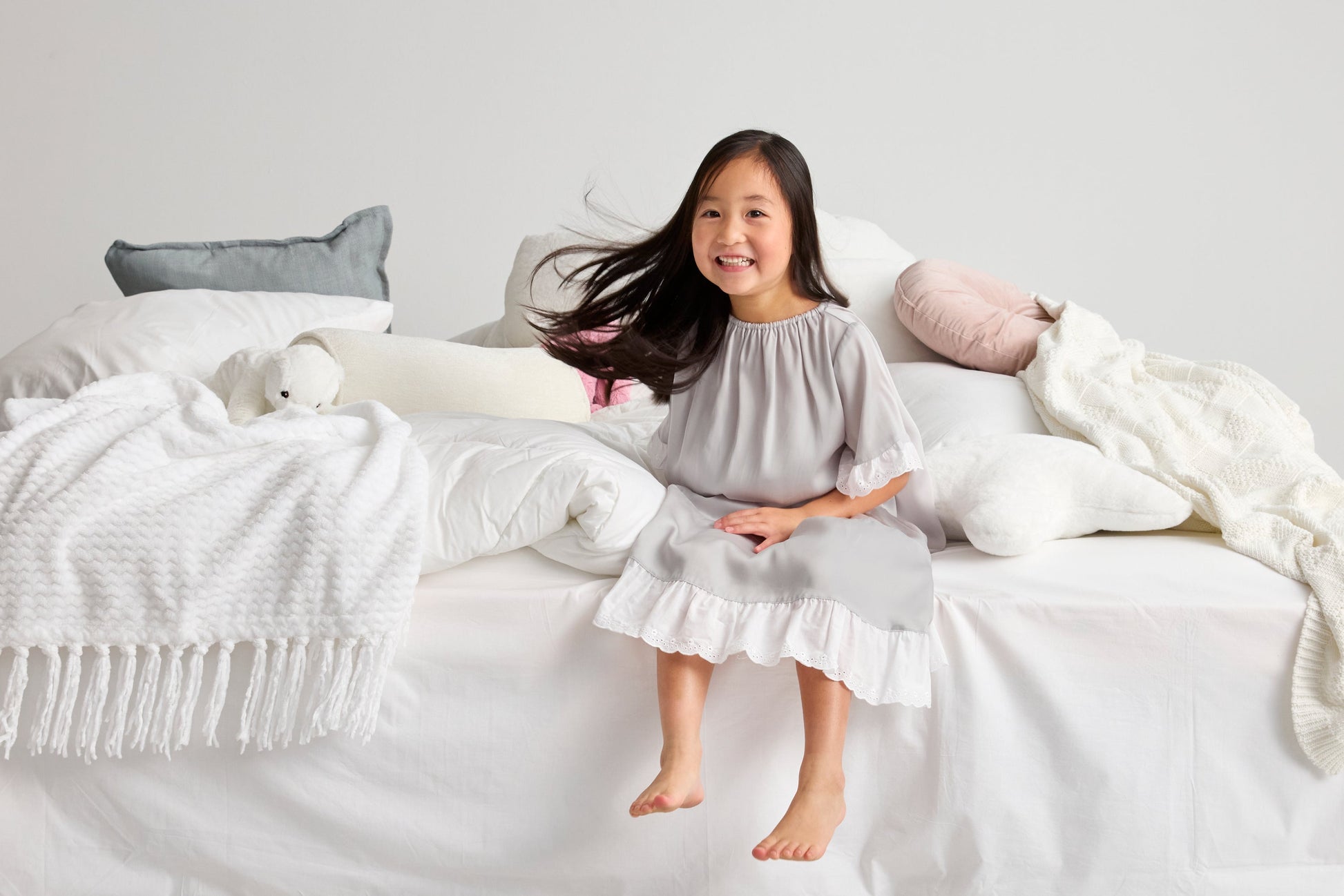 Mi Dream TENCEL Silky Sleep Dress - Hello Kids Baby Store