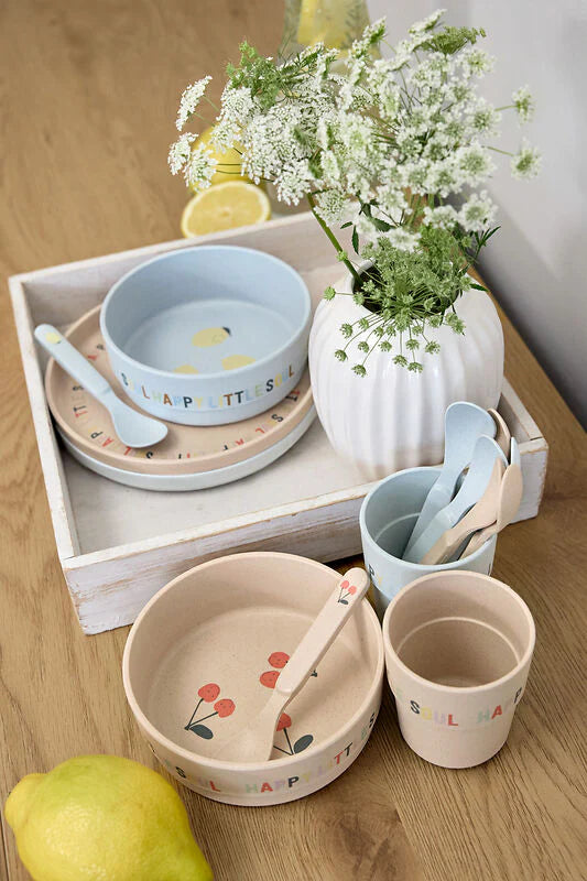 Lassig - Happy Fruits - Bowl PP/Cellulose - Lemon - Hello Kids Baby Store