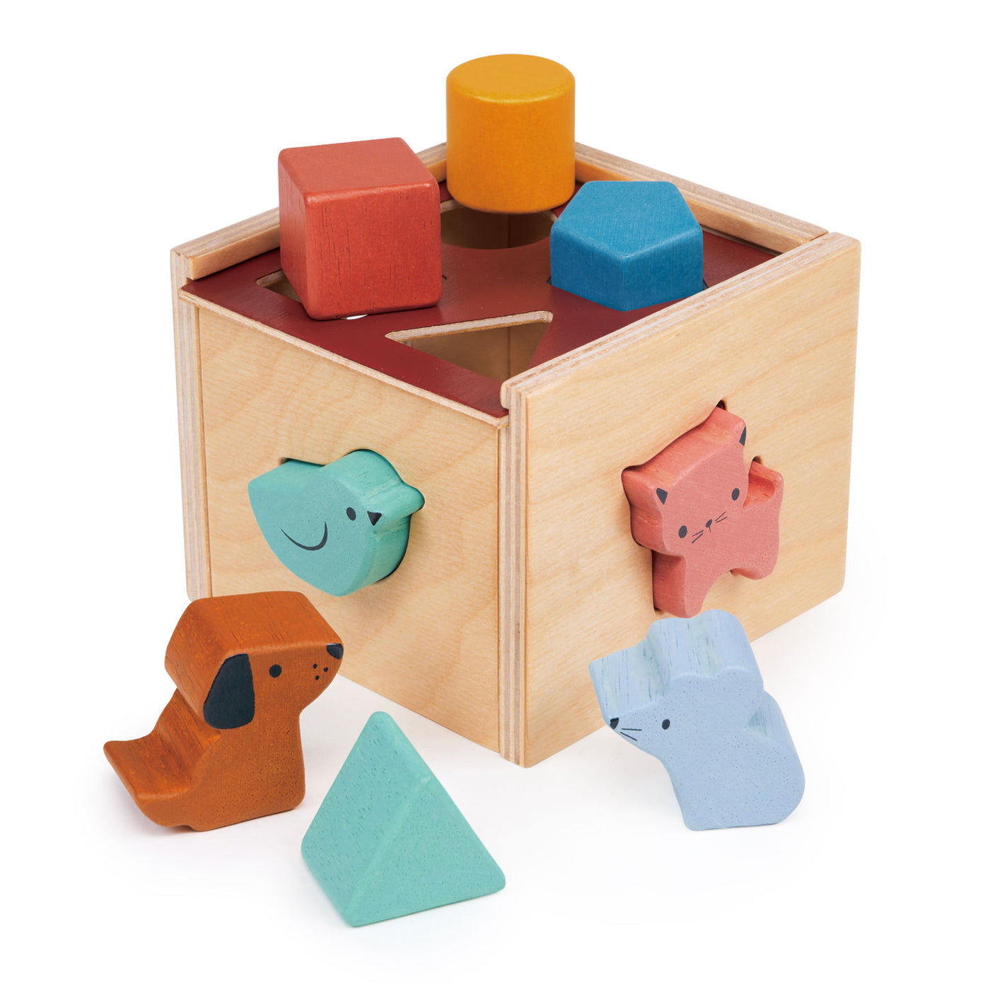 Bambino Shape Sorting Cube - Hello Kids Baby Store