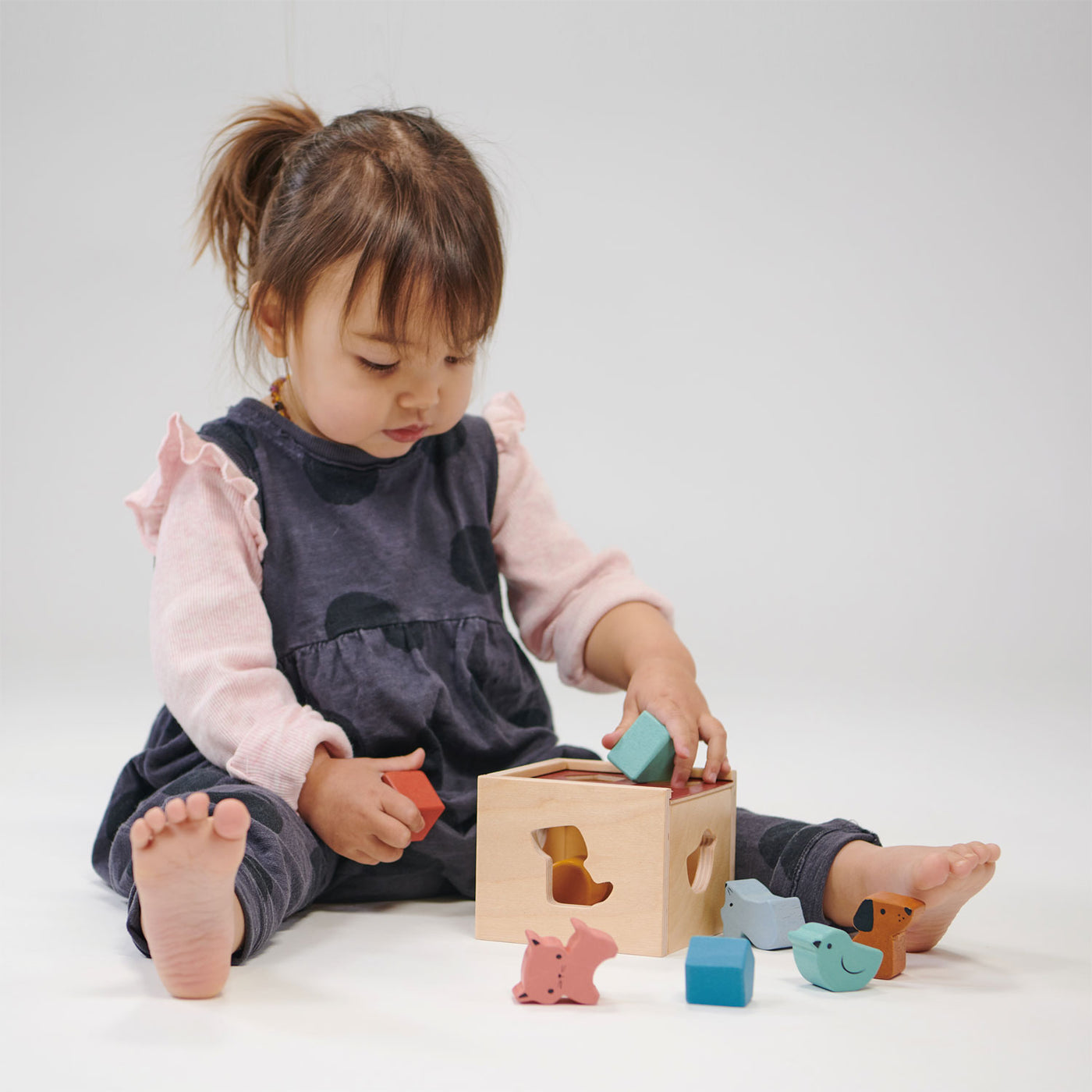 Bambino Shape Sorting Cube - Hello Kids Baby Store