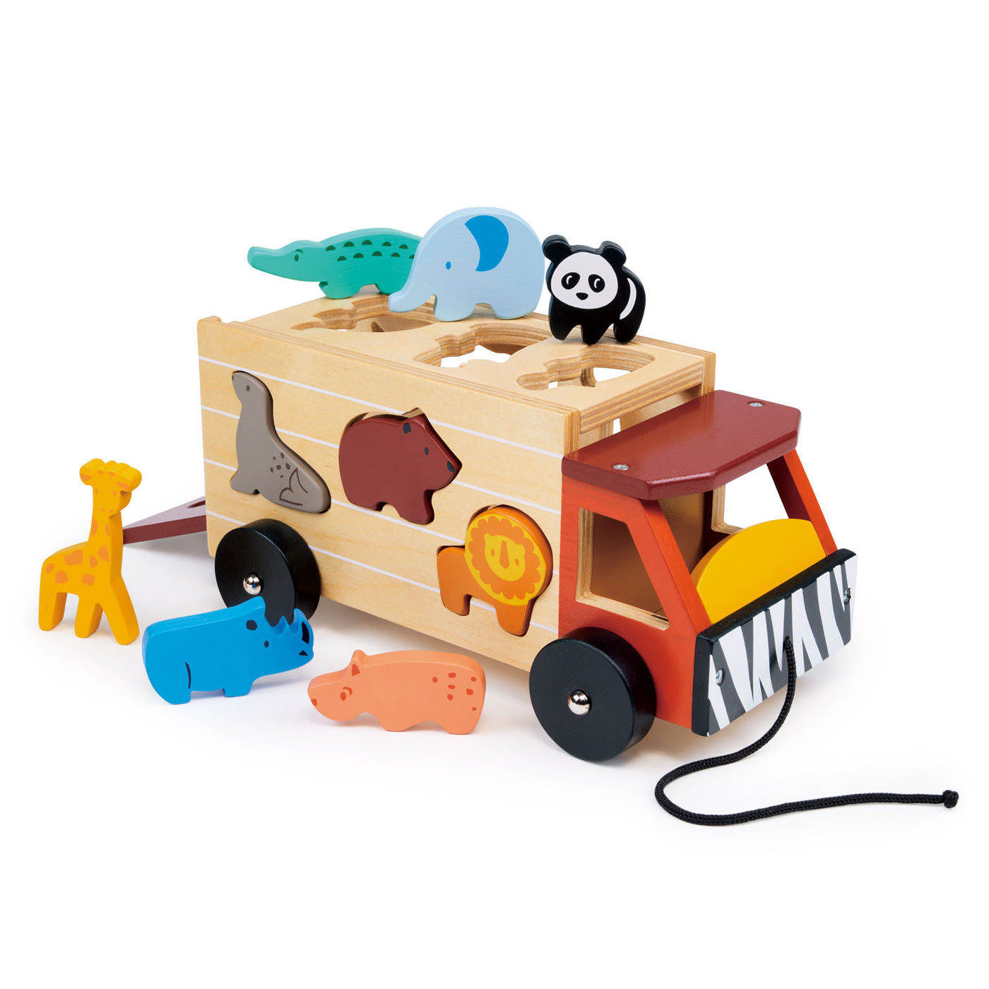 Shape Sorting Safari Truck - Hello Kids Baby Store