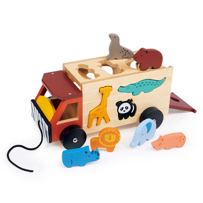 Shape Sorting Safari Truck - Hello Kids Baby Store