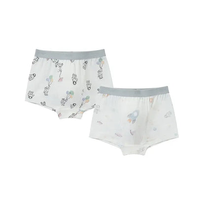 Boys Boxer Briefs Underwear (Bamboo, 2 Pack) - Hello Kids Baby Store