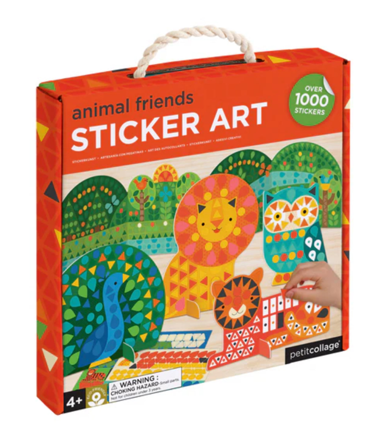 Petit Collage Sticker Arts - Animals - Hello Kids Baby Store