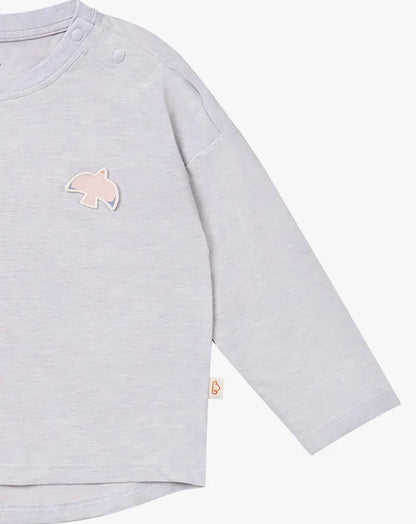 Avocado Bamboo Long Sleeve Tee-Lavender Blue - Hello Kids Baby Store