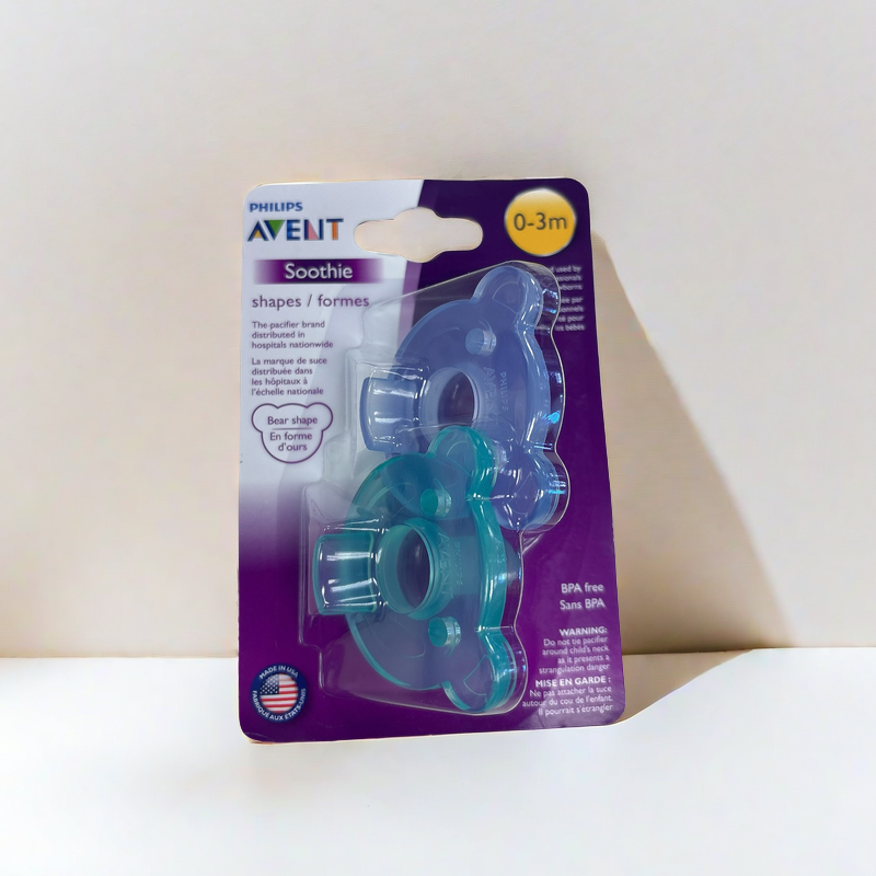 Philips AVENT Soothie Pacifier, 0-3months, Bear - Hello Kids Baby Store
