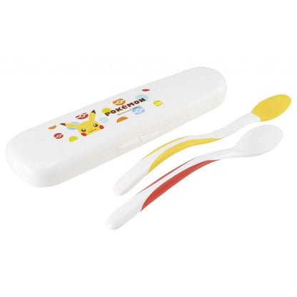 Richell - Pokémon Feeding Spoon Set with Case - Hello Kids Baby Store