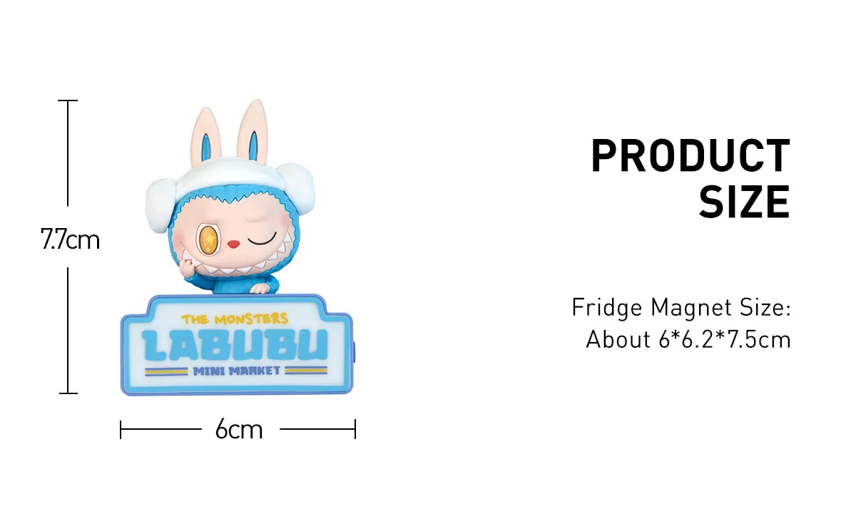 THE MONSTERS LABUBU Wacky Mart Series-Fridge Magnet Blind Box - Hello Kids Baby Store