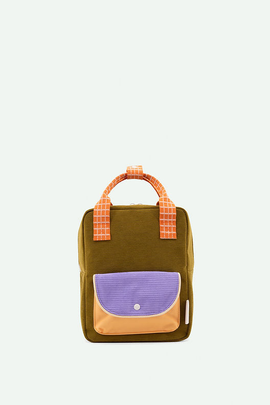backpack small | farmhouse | corduroy | soil green - Hello Kids Baby Store