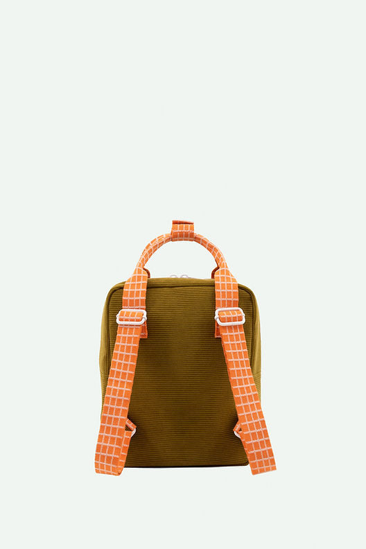backpack small | farmhouse | corduroy | soil green - Hello Kids Baby Store
