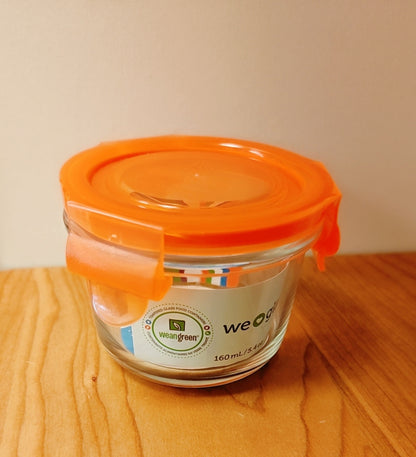 Wean Green® 6 oz tempered glass bowl 5.4oz 160ml - Hello Kids Baby Store