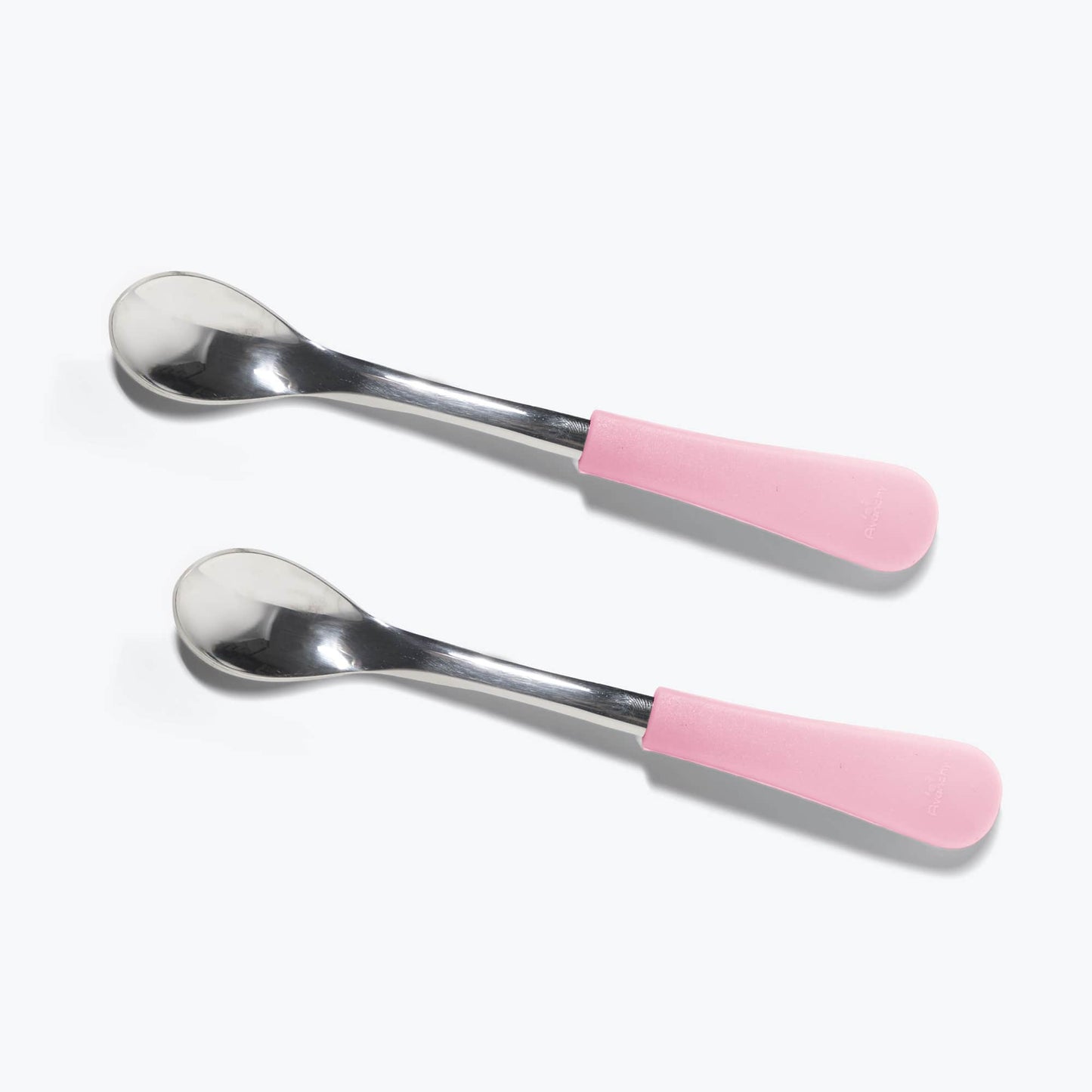 Avanchy Stainless Steel Infant Spoons 2 Pack. (Younger Babies) - Hello Kids Baby Store