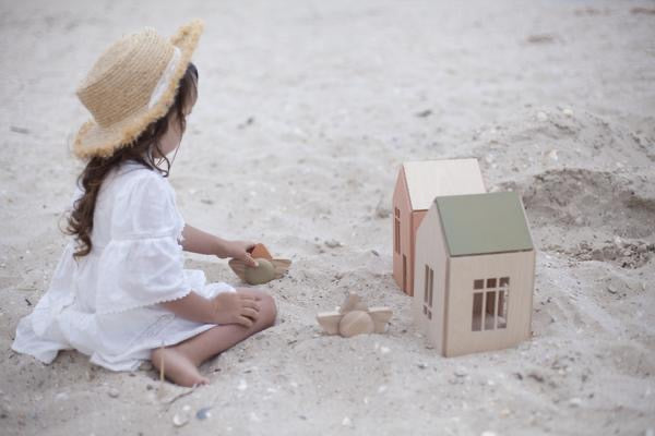 Babai - Dollhouse on magnets Large- Khaki - Hello Kids Baby Store