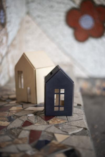 Babai - Dollhouse on magnets Large- Natural - Hello Kids Baby Store