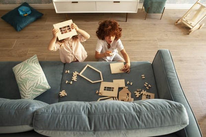 Babai - Dollhouse on magnets Large- Natural - Hello Kids Baby Store