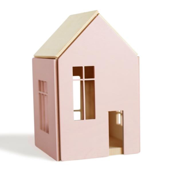 Babai - Dollhouse on magnets Large- Pink - Hello Kids Baby Store