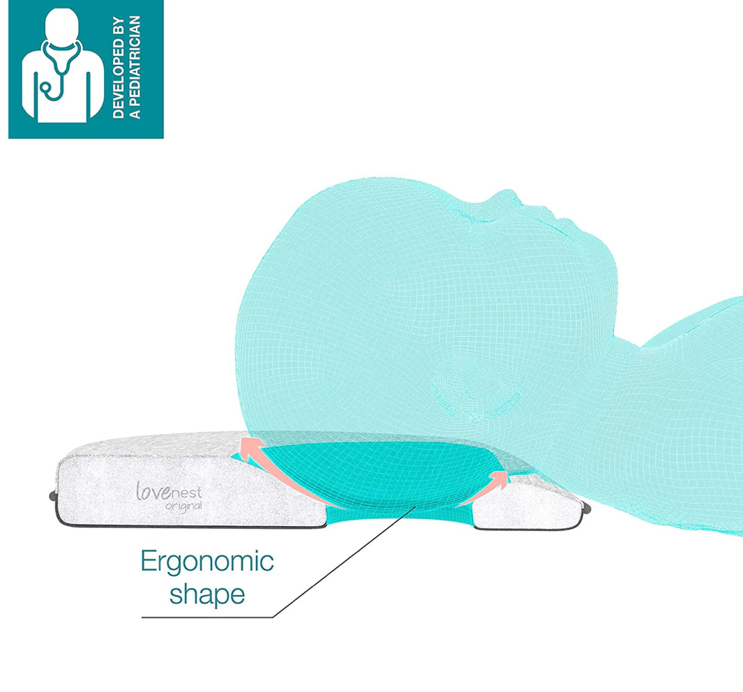 LOVENEST HEADREST TO PREVENT FLATHEAD PLAGIOCEPHALY - Hello Kids Baby Store