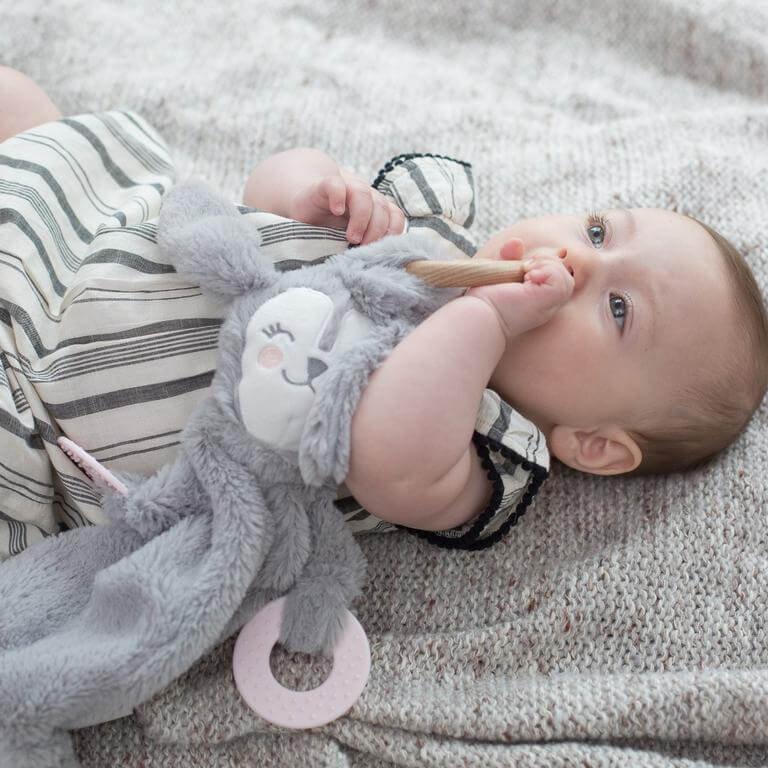 HAPPY SIDEKICK TEETHING LOVEY - Hello Kids Baby Store
