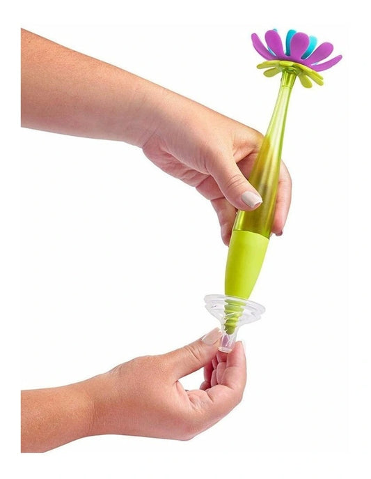 boon Forb Silicone Brush and Soap Dispensing Bottle Brush - Hello Kids Baby Store