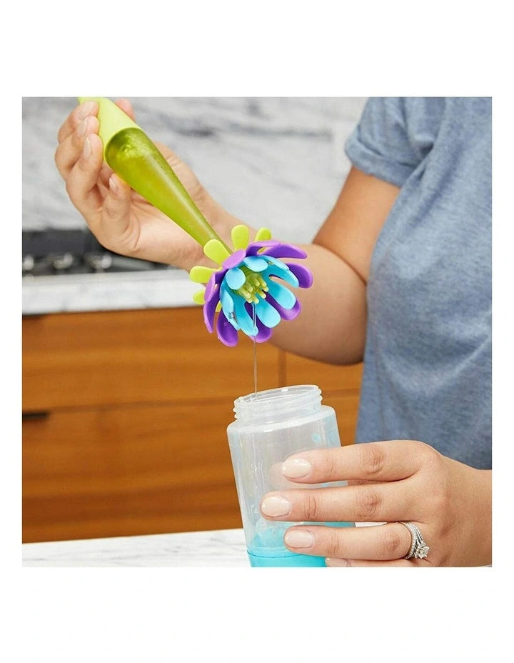 boon Forb Silicone Brush and Soap Dispensing Bottle Brush - Hello Kids Baby Store