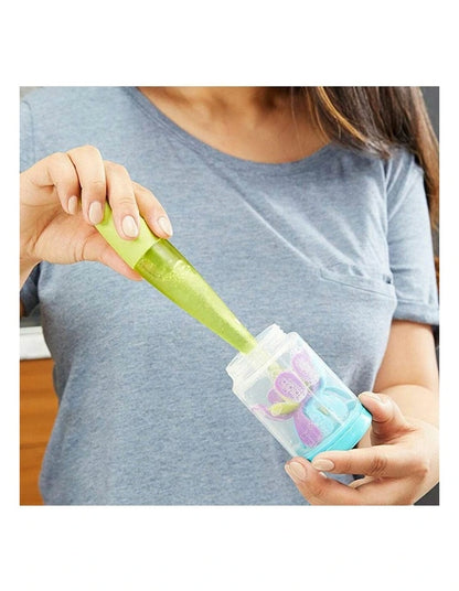 boon Forb Silicone Brush and Soap Dispensing Bottle Brush - Hello Kids Baby Store