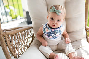 Baby Bandana Bibs-Audrey - Hello Kids Baby Store