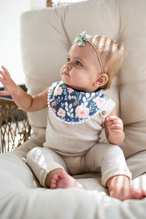 Baby Bandana Bibs-Audrey - Hello Kids Baby Store