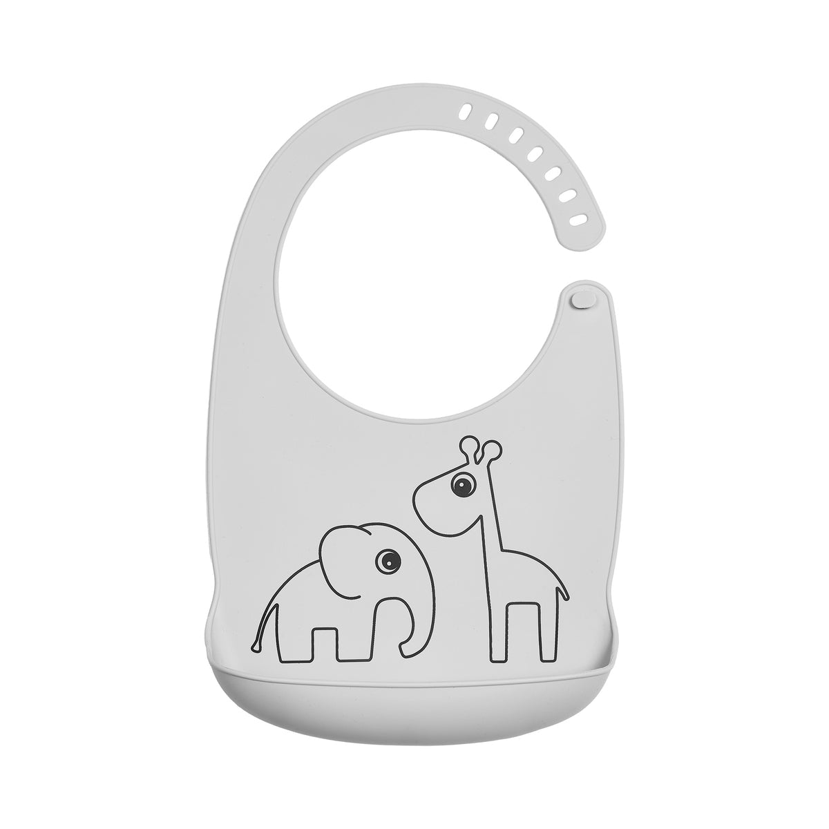Silicone Bib - Deer Friends - Hello Kids Baby Store