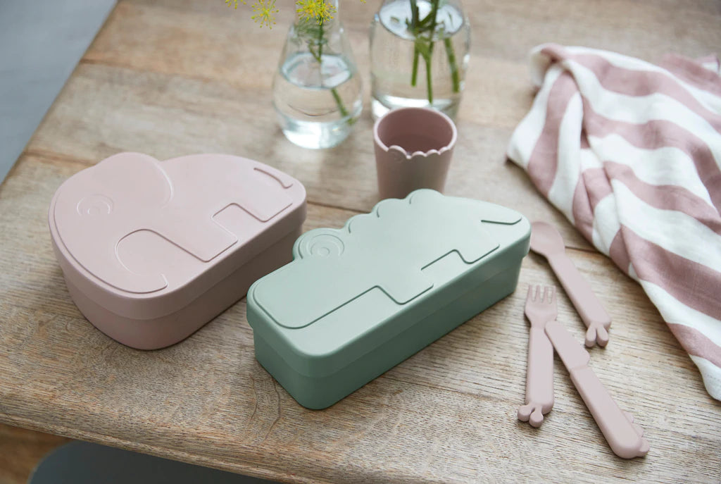 Done by Deer - Lunch box Croco Green - Hello Kids Baby Store