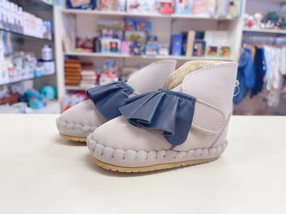 DONSJE ROBIN BOOTIES LINING NUBUCK LILAC LAVENDER LEATHER - Hello Kids Baby Store