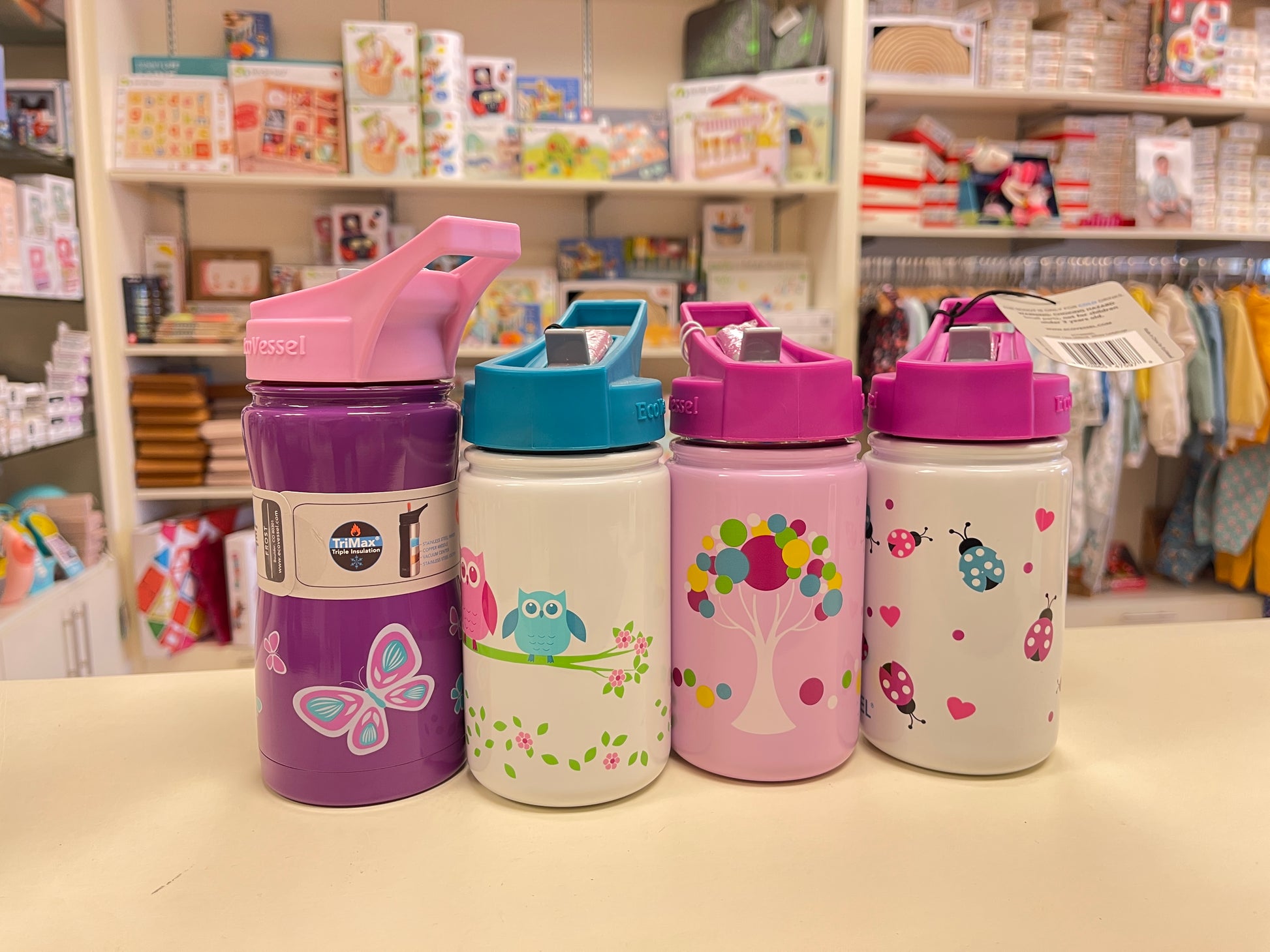 Eco Vessel-The Scout 13 oz kids water bottle - Hello Kids Baby Store