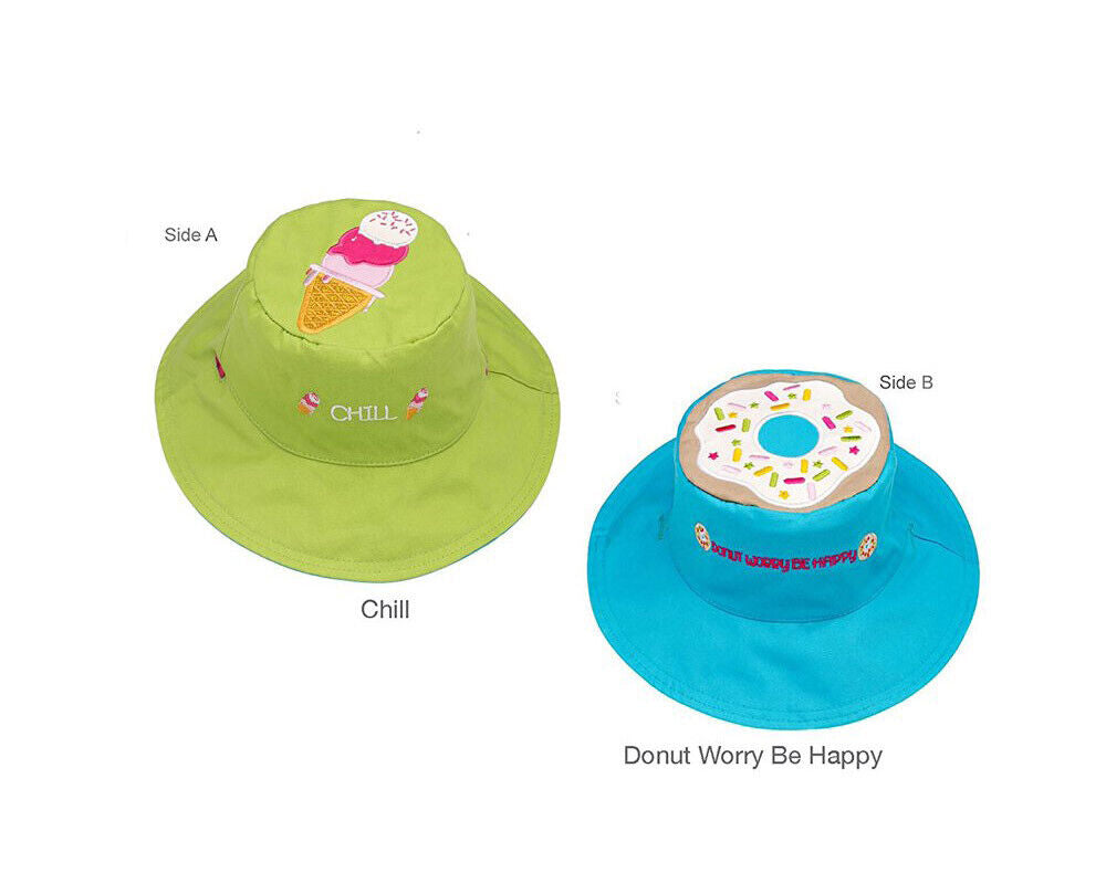 Reversible Baby and Kids Sun Hat - Hello Kids Baby Store