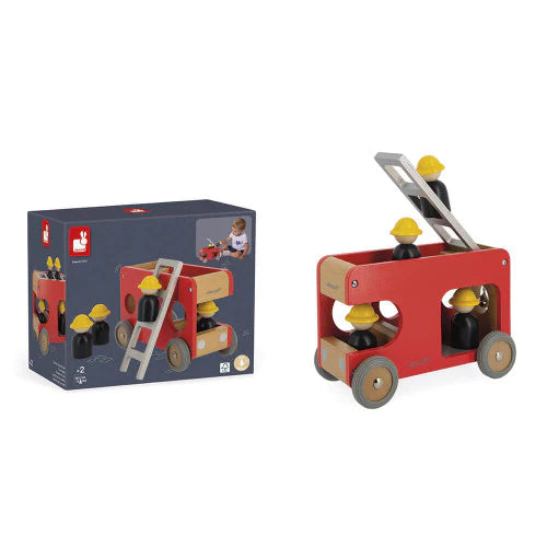 Janod Bolid Fire Engine - Hello Kids Baby Store