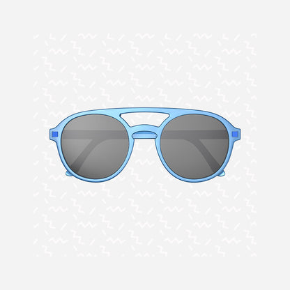 Ki Et La - UV-protection sunglasses for children - Pizz - Blue - Hello Kids Baby Store