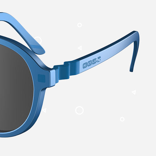 Ki Et La - UV-protection sunglasses for children - Pizz - Blue - Hello Kids Baby Store