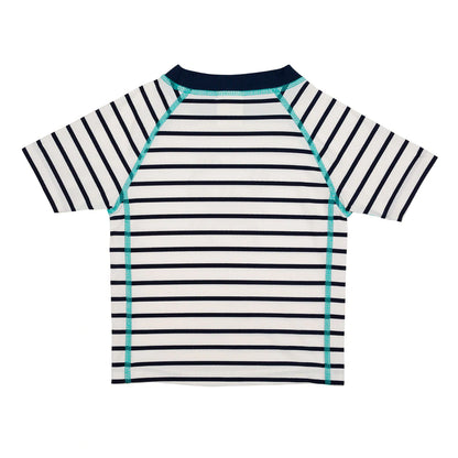 Lassig Swimwear - Boys - Short Sleeve Rashguard Sailor Navy - Hello Kids Baby Store